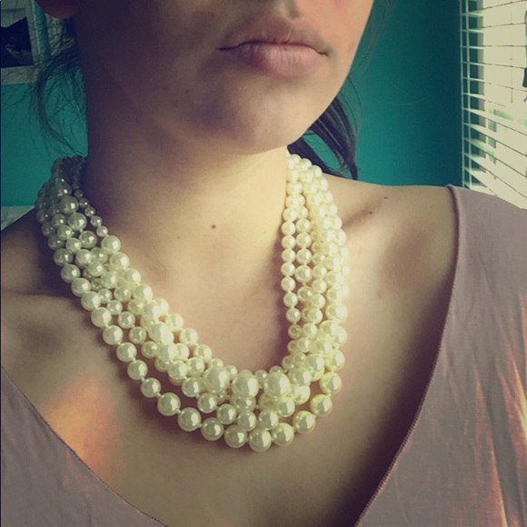 Pearl Twisted Hammock Necklace by J. Crew - Picture 2 of 2